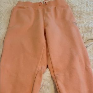 Champion Peach Orange Sweatpants